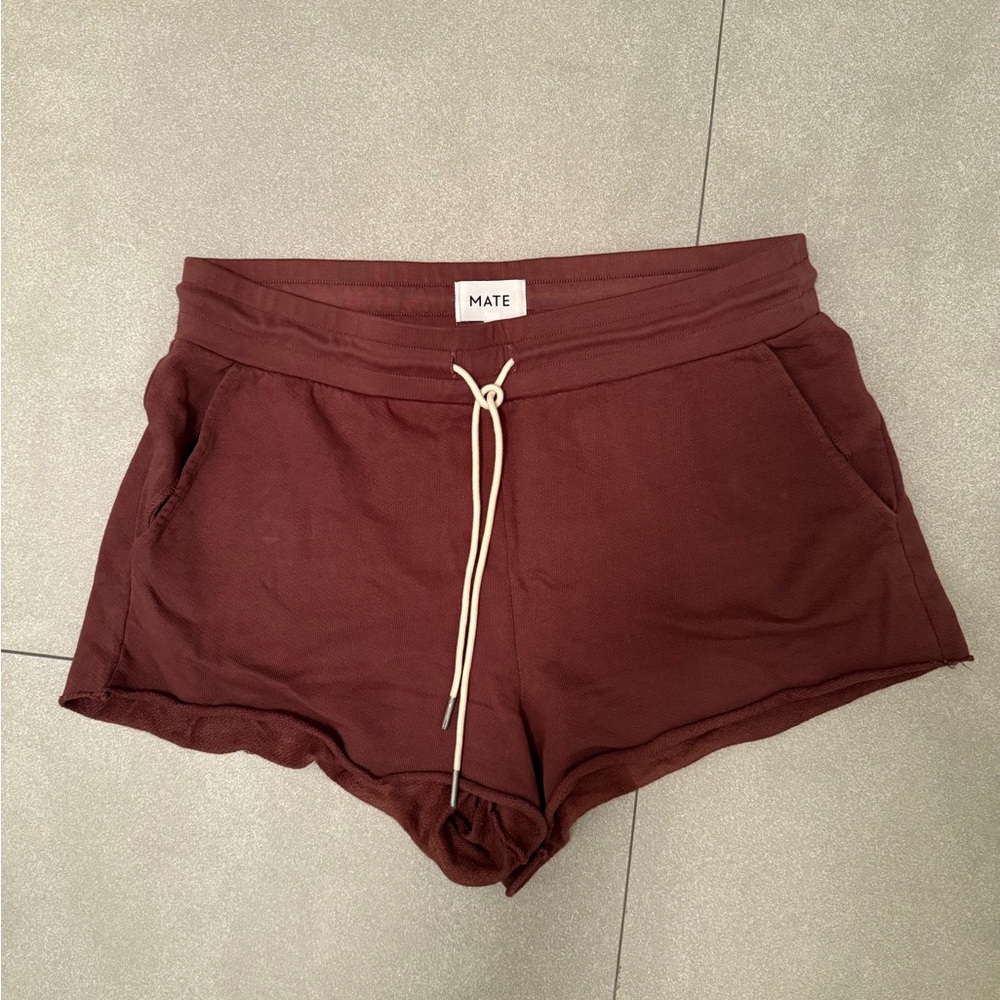 Plum MATE the Label Terry Shorts